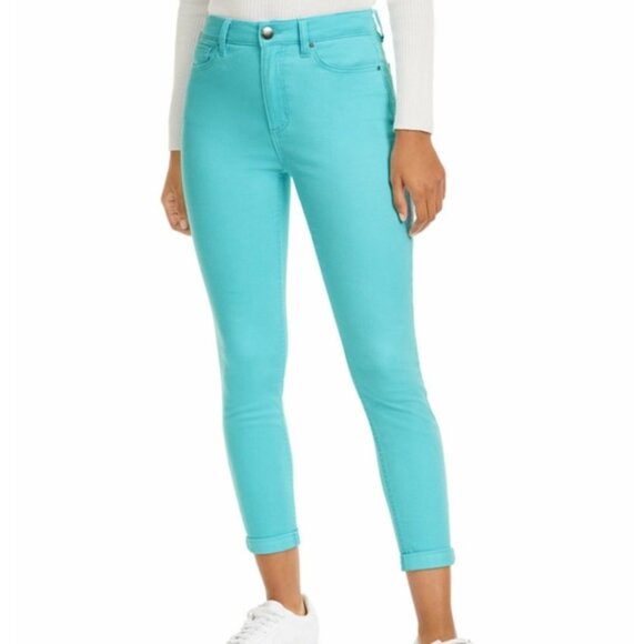 Tinseltown High Rise Juniors Skinny Jeans Sea Glass Size 11. NWT - Picture 1 of 13